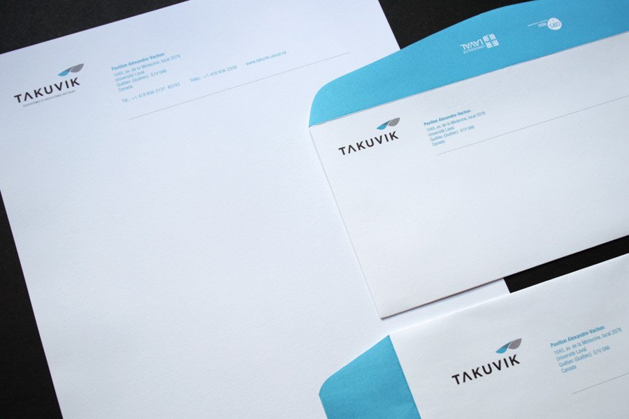 3399 : Takuvik - Identité visuelle, imprimé et web